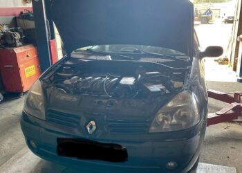 Диагностика Reno Clio потеря мощности в Запорожье